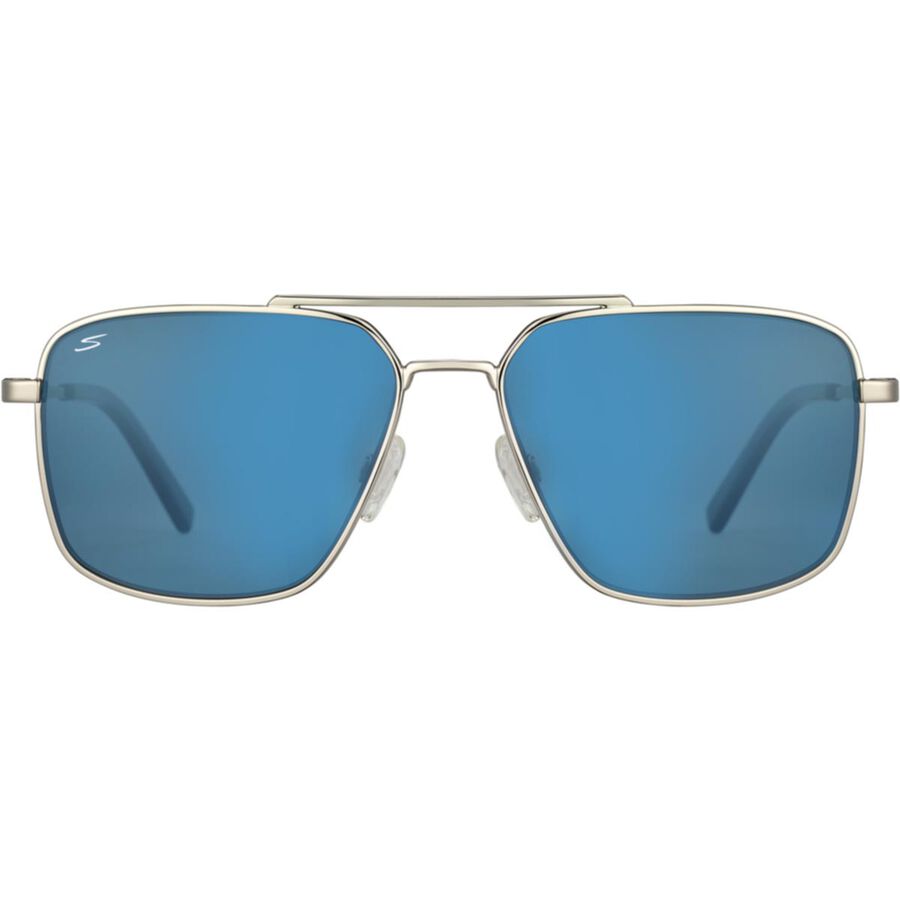 AITKIN, Shiny Silver-Saturn Polarized Petrol Blue Cat 2 to 3 B6, hi-res